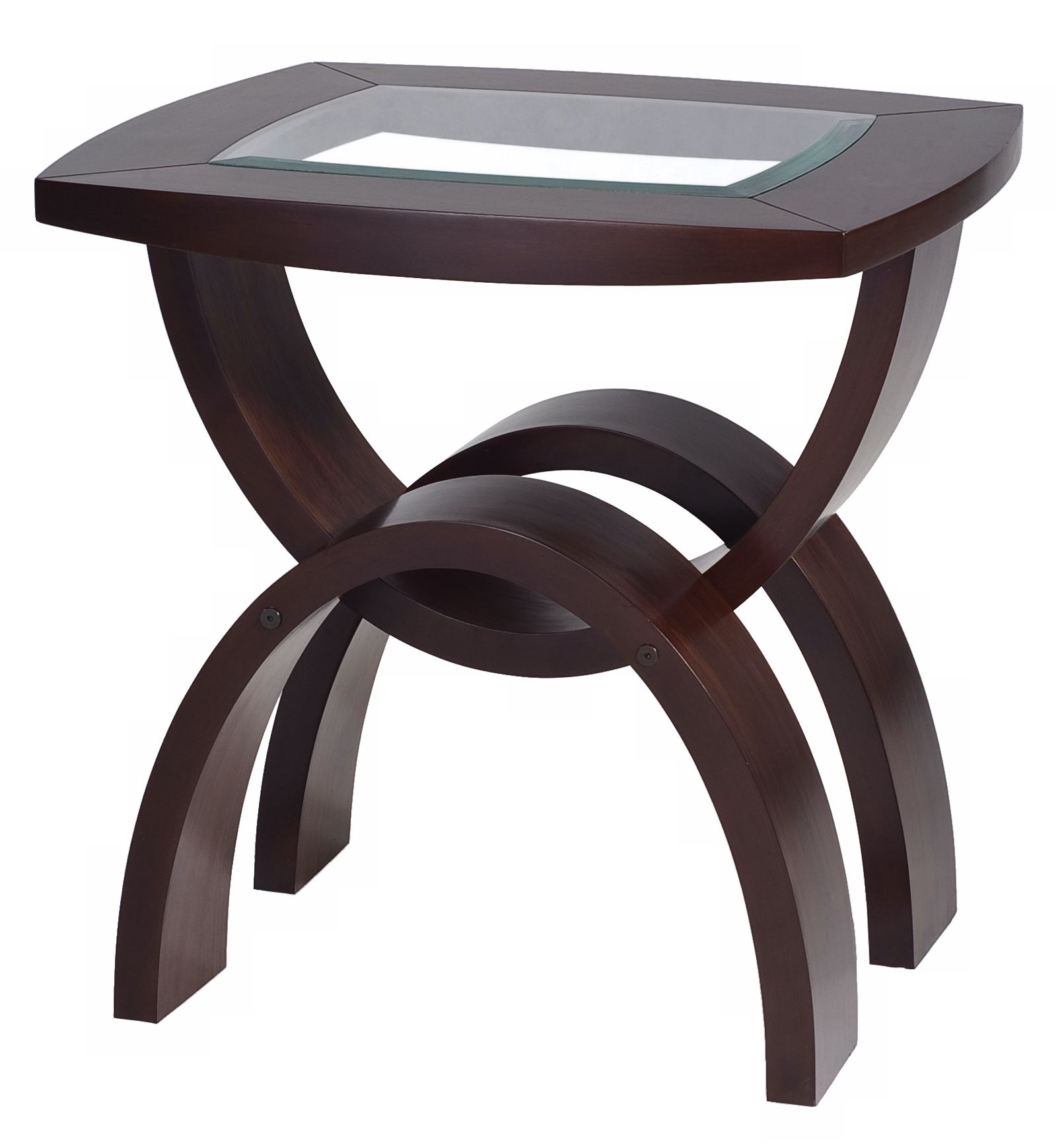 Helix Collection Rectangular End Table