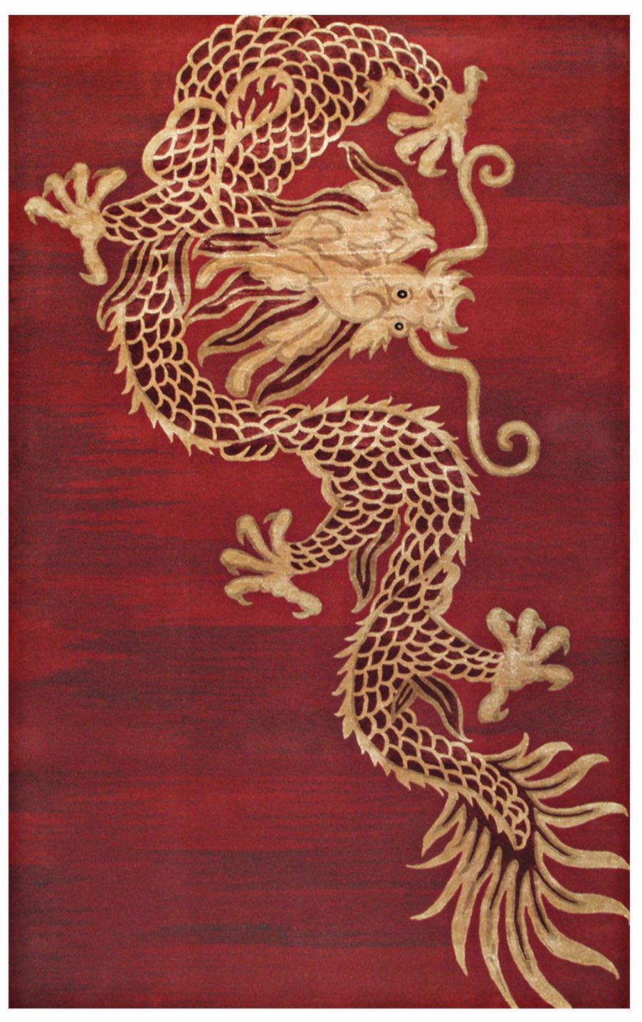 Walt Disney Signature Red Dynasty Rug