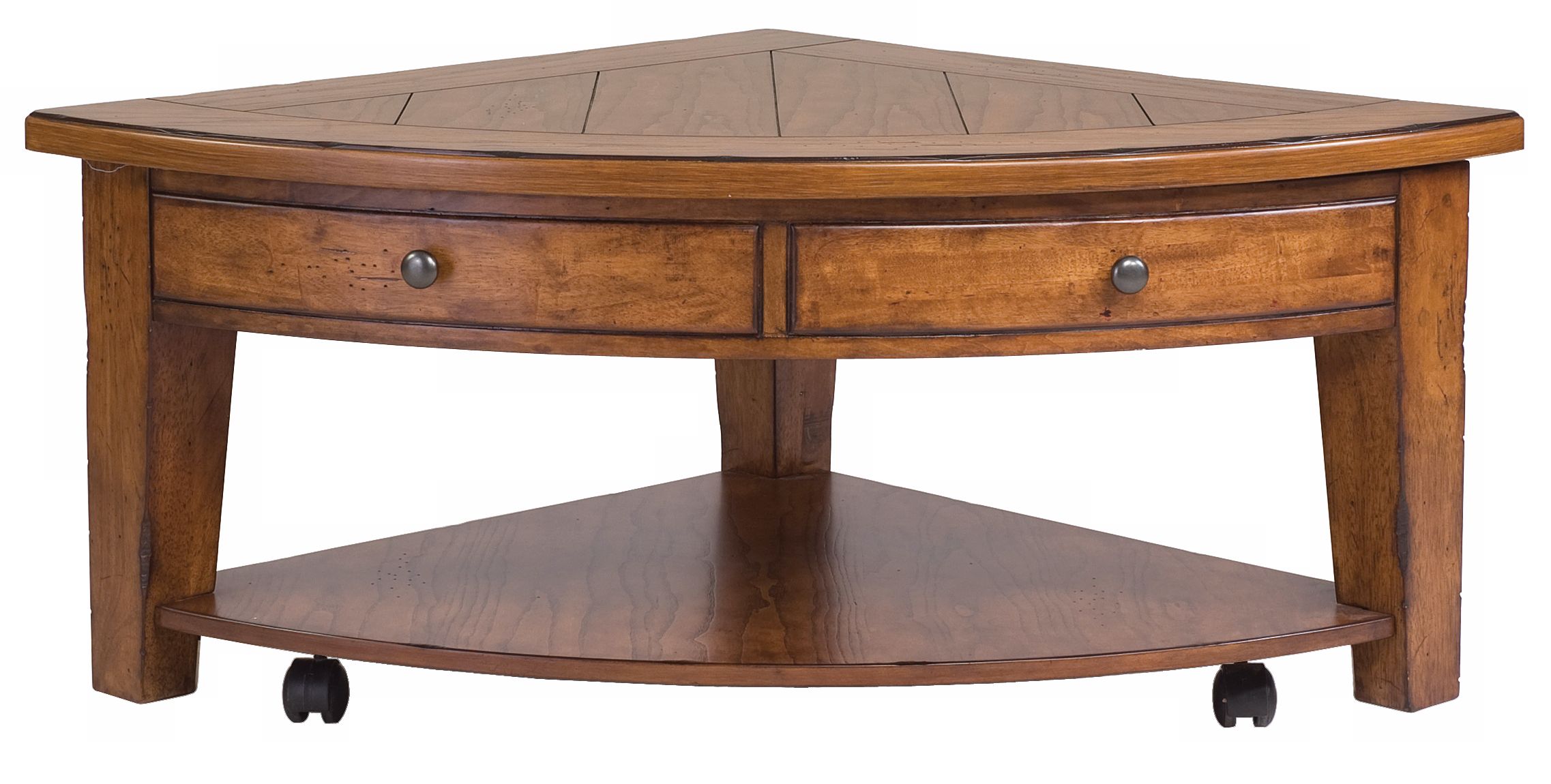 Mackenzie Pie Shaped Lift Top Cocktail Table