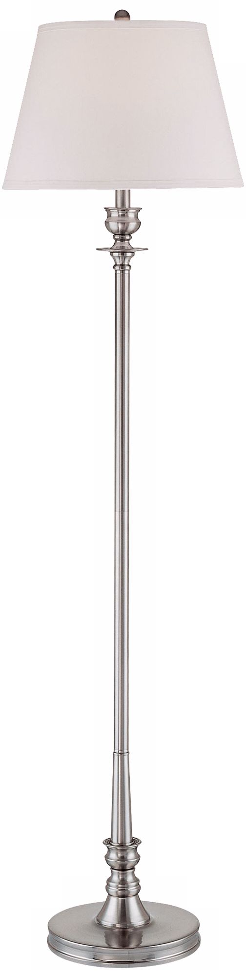 Lite Source Gwen Polished Steel Floor Lamp