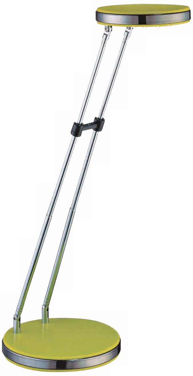Lite Source Lime Green Flat Head LED Desk Lamp