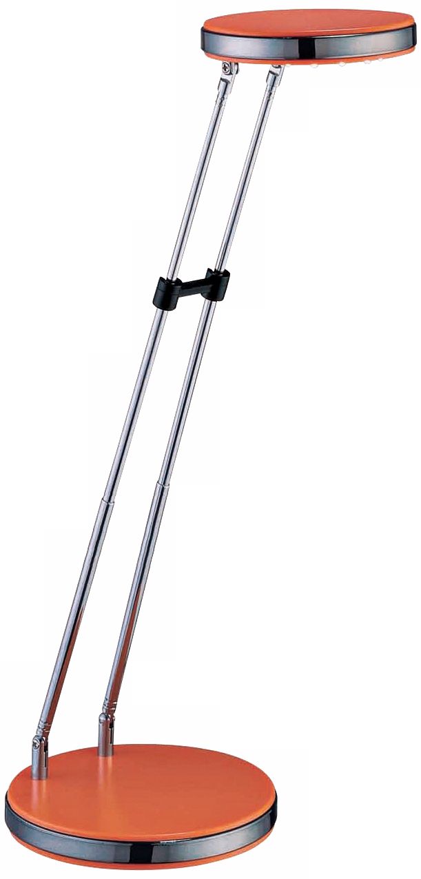 Lite Source Orange Flat Head LED Desk Lamp
