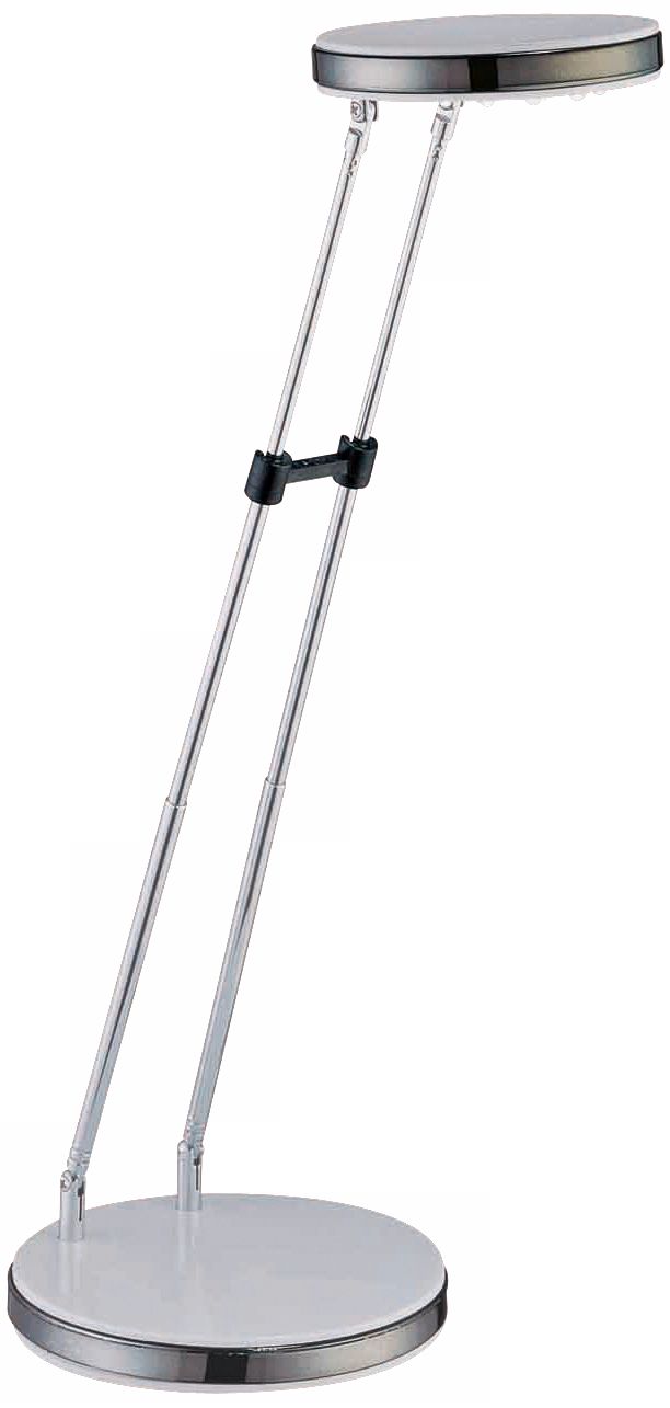 Lite Source White Flat Head LED Desk Lamp