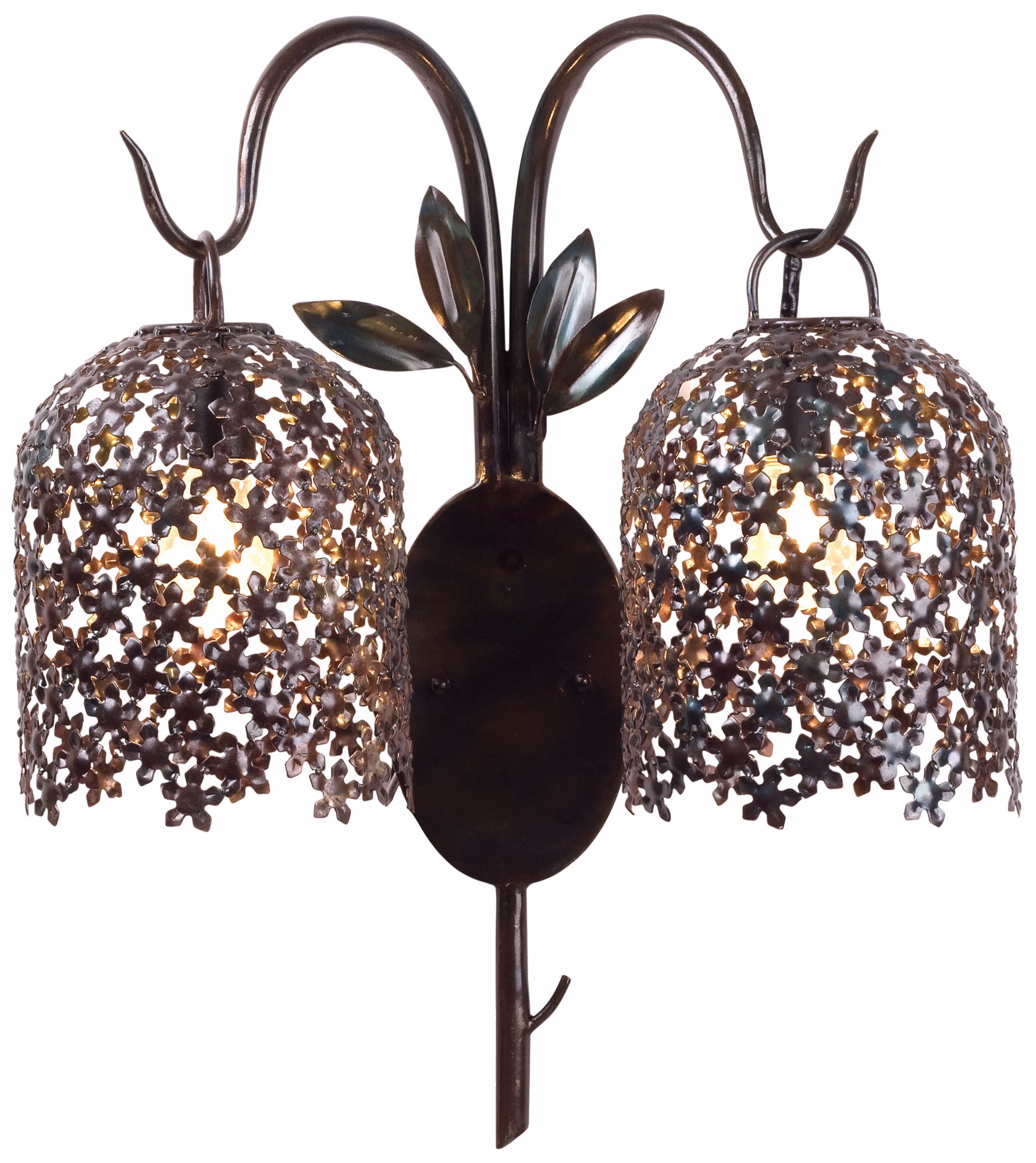 Varaluz Jasmine Collection 16 1/2" Wide 2-Light Sconce