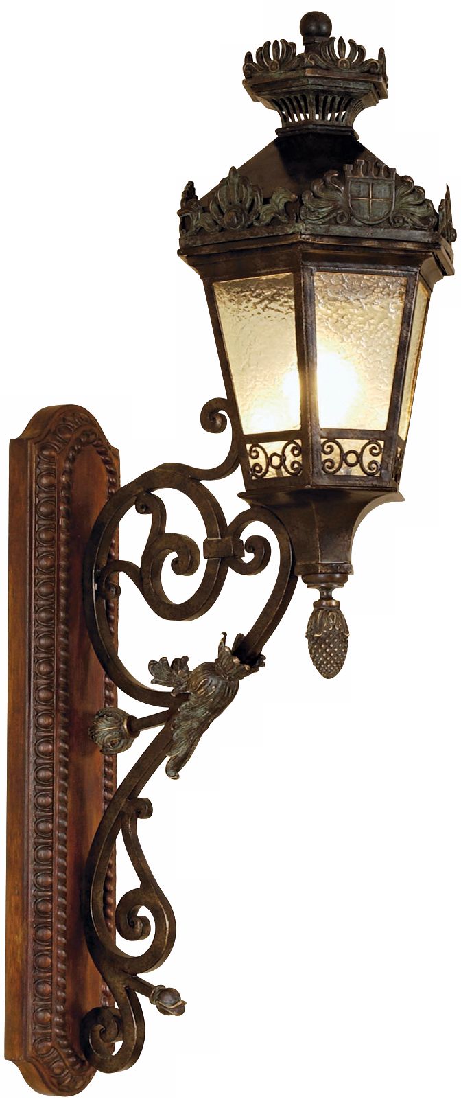 Maitland-Smith Scrolled 43" High Outdoor Wall Light