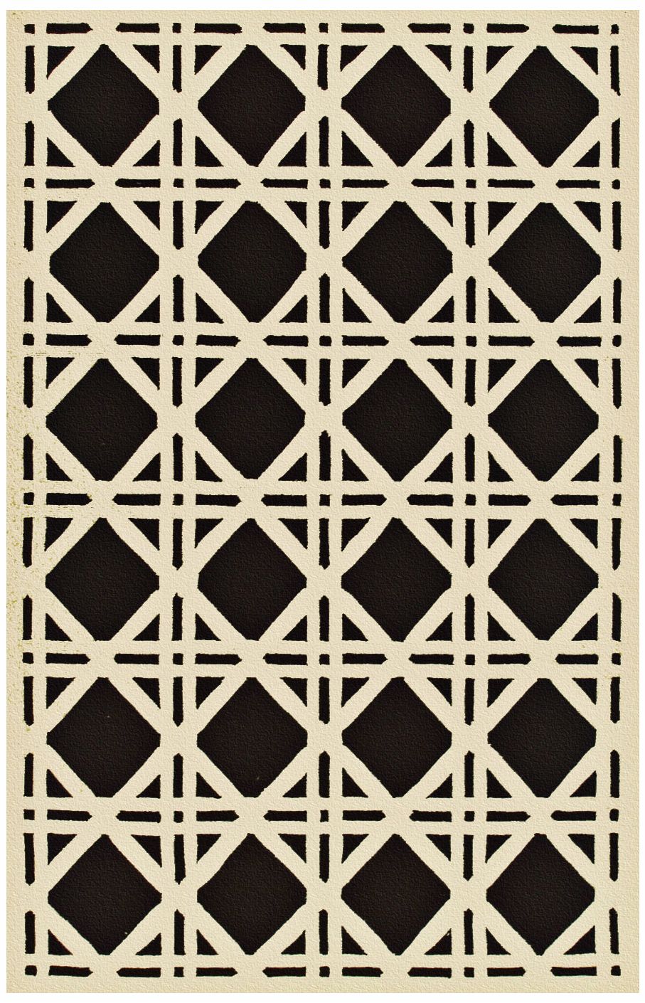 Trellis Brown Indoor Outdoor Rug