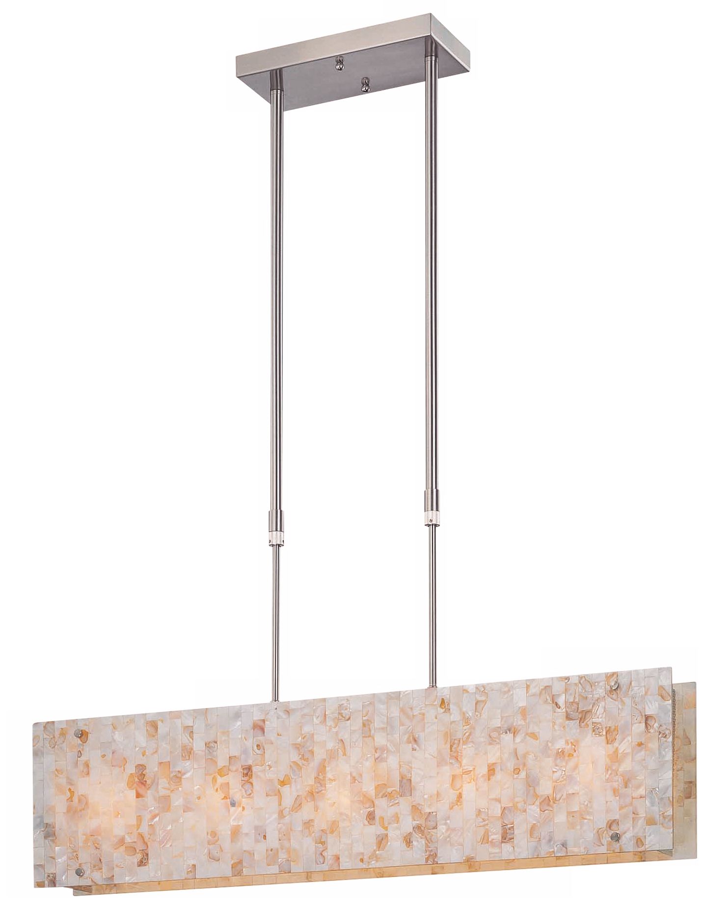 Lite Source Schale Rectangular Pendant Chandelier