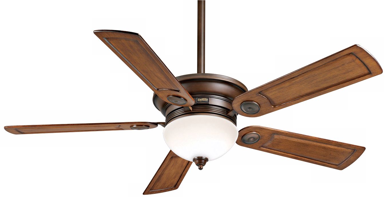 54" Casablanca Whitman Walnut Blades Cocoa Ceiling Fan