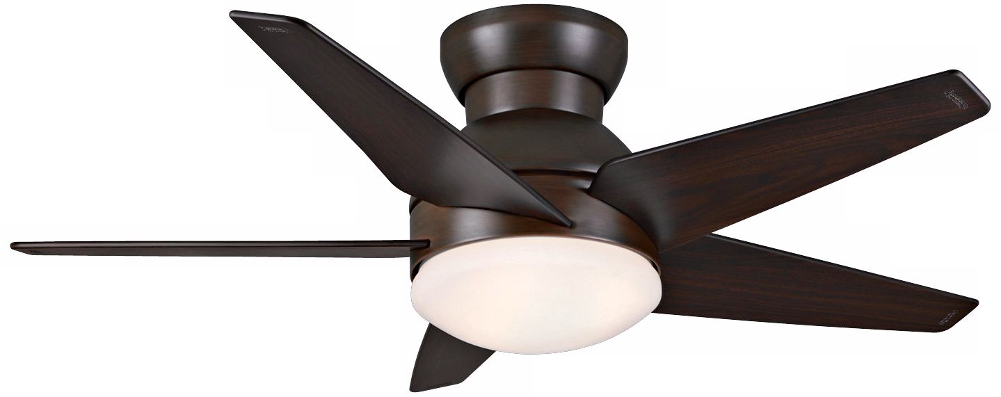 44" Casablanca Isotope Espresso Cocoa Hugger Ceiling Fan