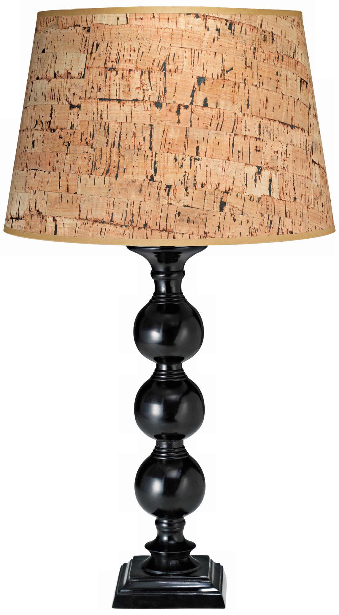 Jamie Young Cast Metal  Luna Black Table Lamp