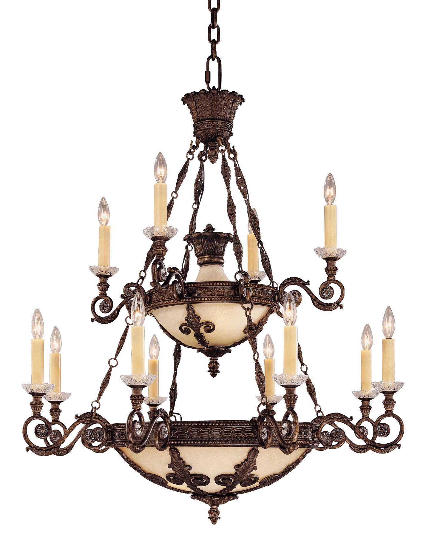 Savoy House European Entry 12-Light Chandelier