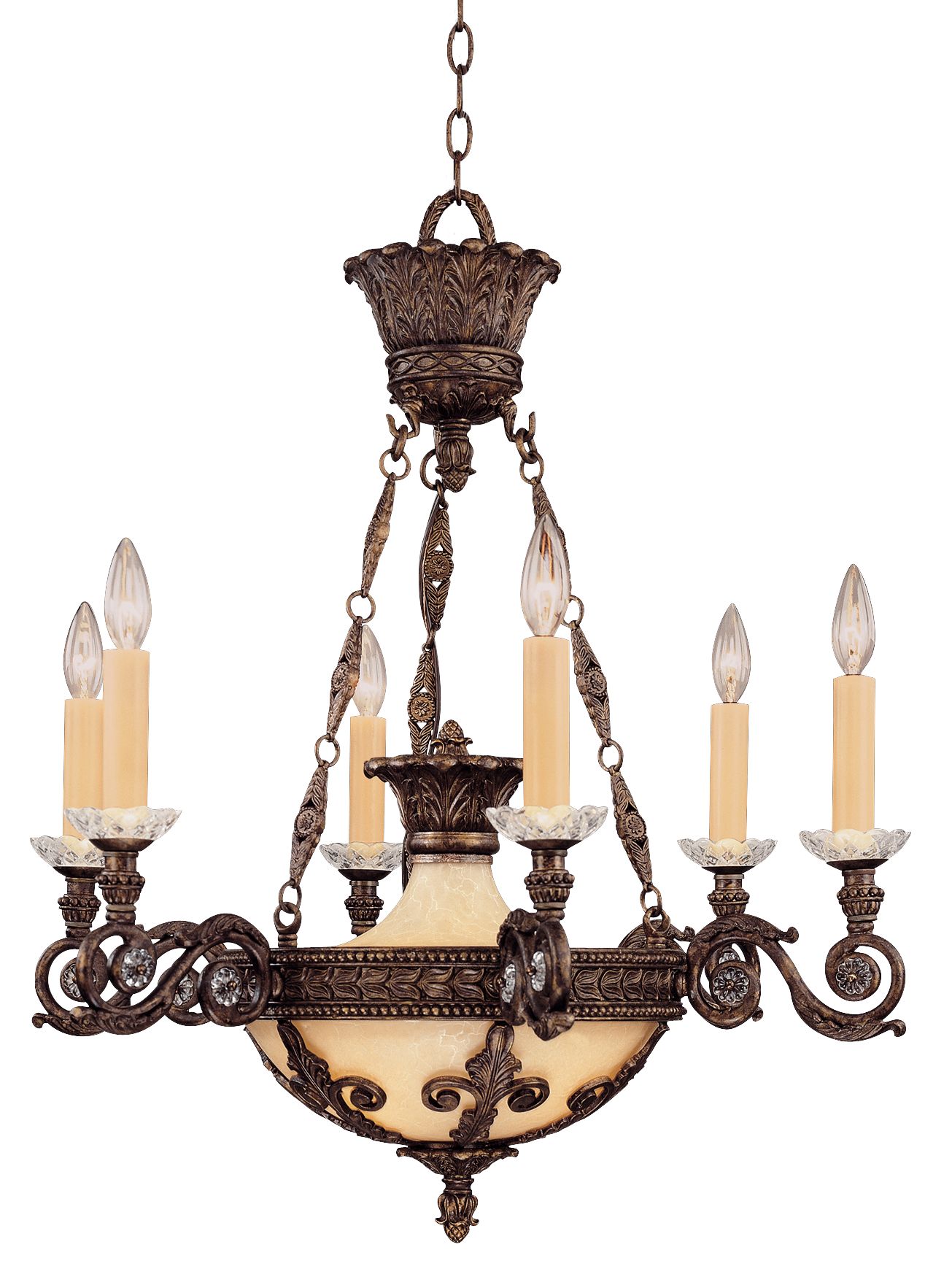Savoy House European 6-Light Chandelier