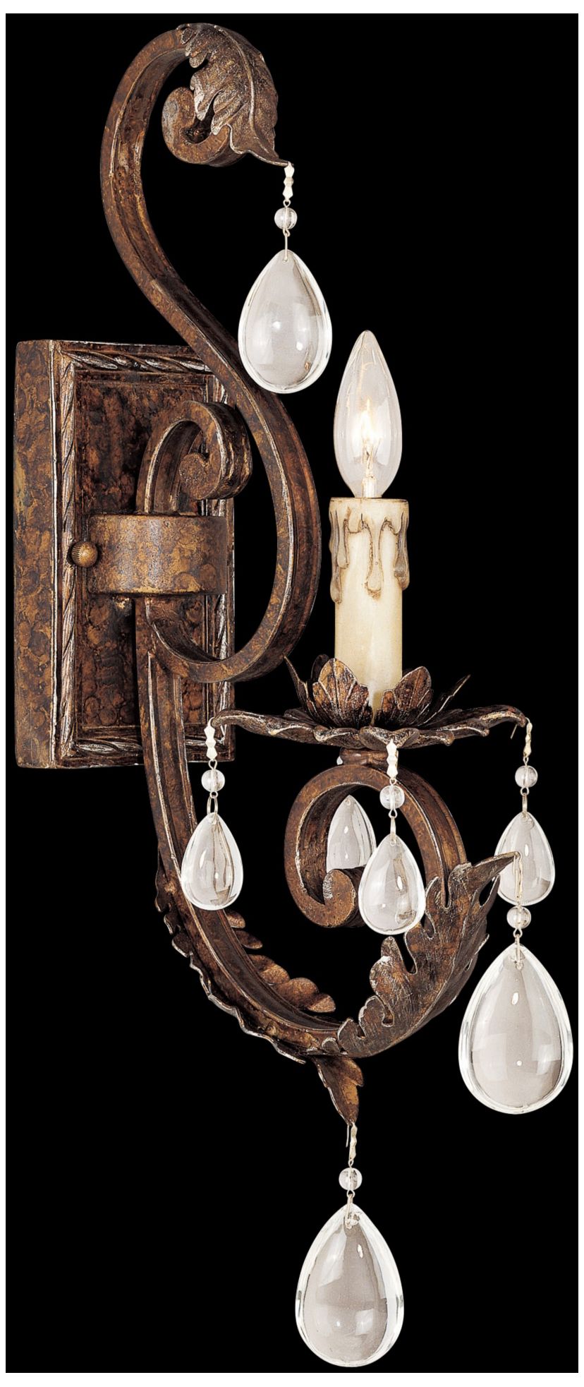 Savoy House Chastain Tortoise Shell Wall Sconce