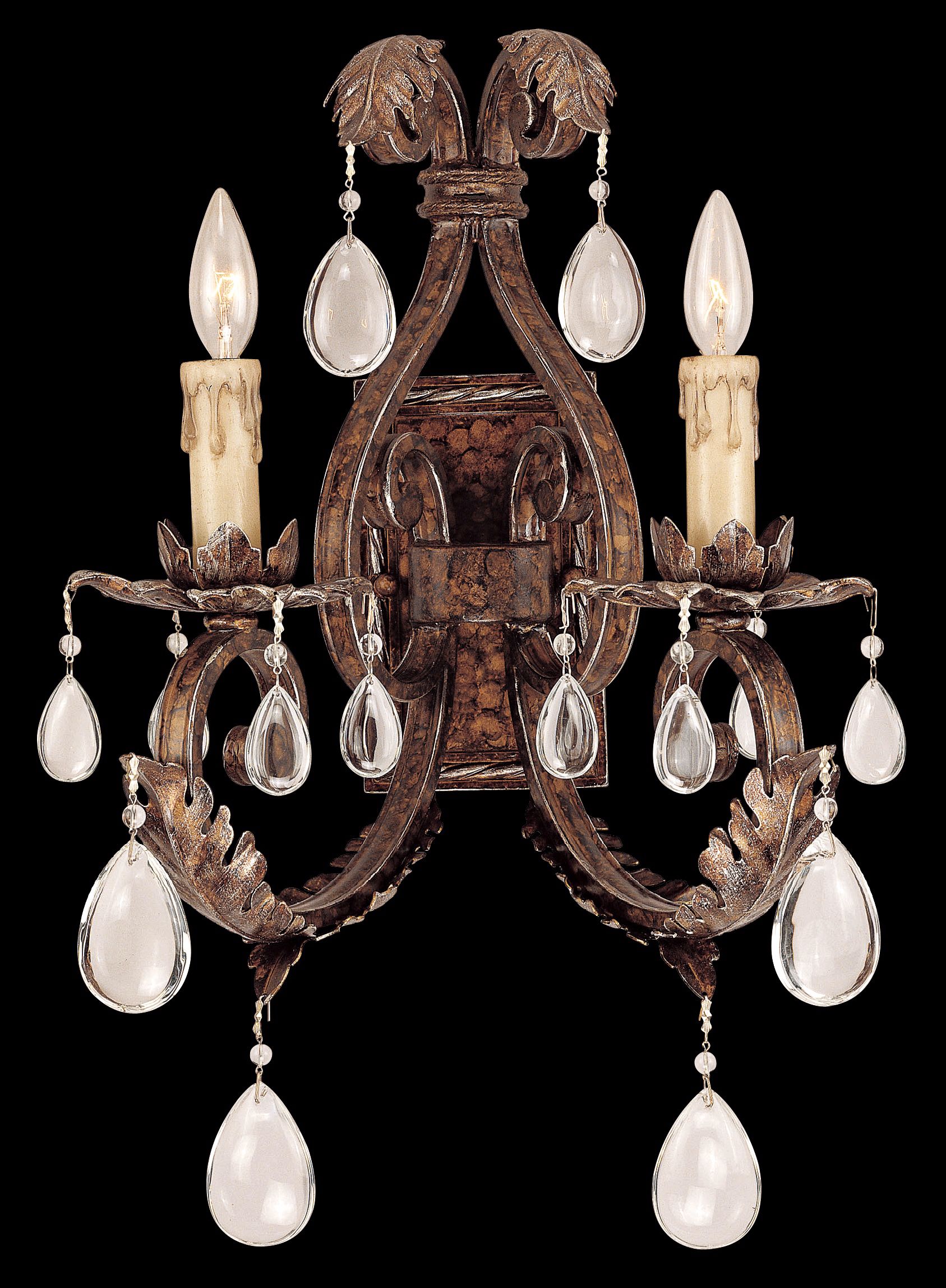 Savoy House Chastain Tortoise Shell 2-Light Wall Sconce