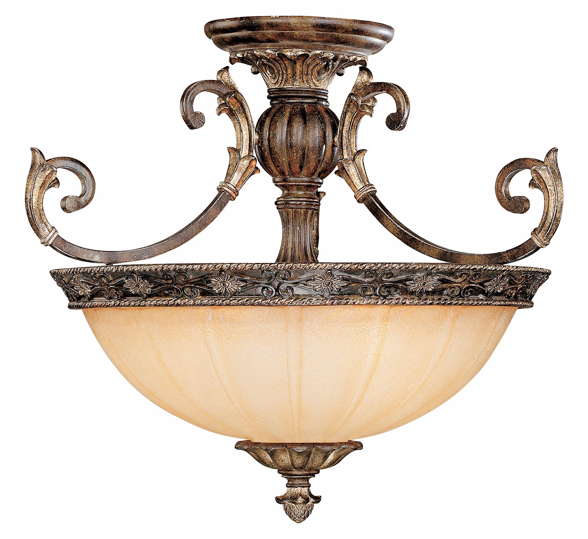 Savoy House Grenada 24" Wide Semiflush Ceiling Light