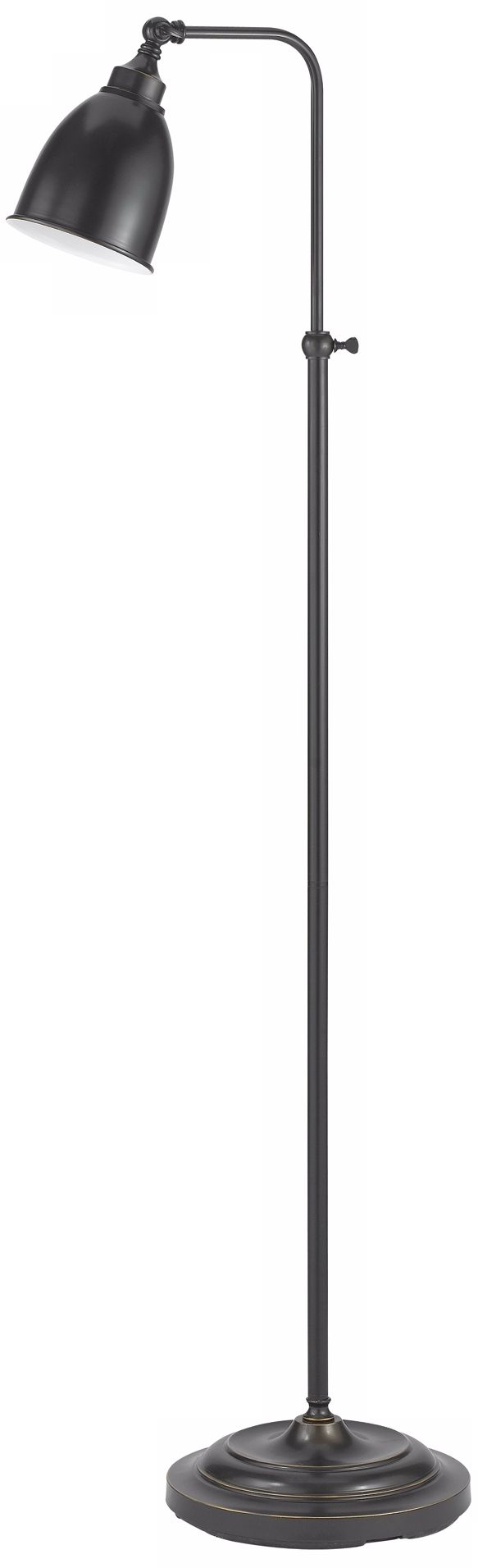 Dark Bronze Adjustable Pharmacy Floor Lamp