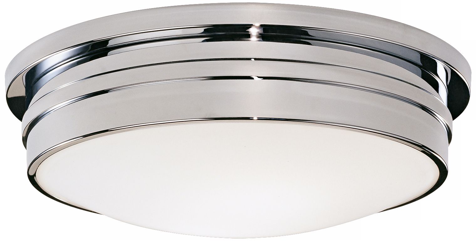 Roderick Collection Chrome 17" Wide Flushmount Ceiling Light