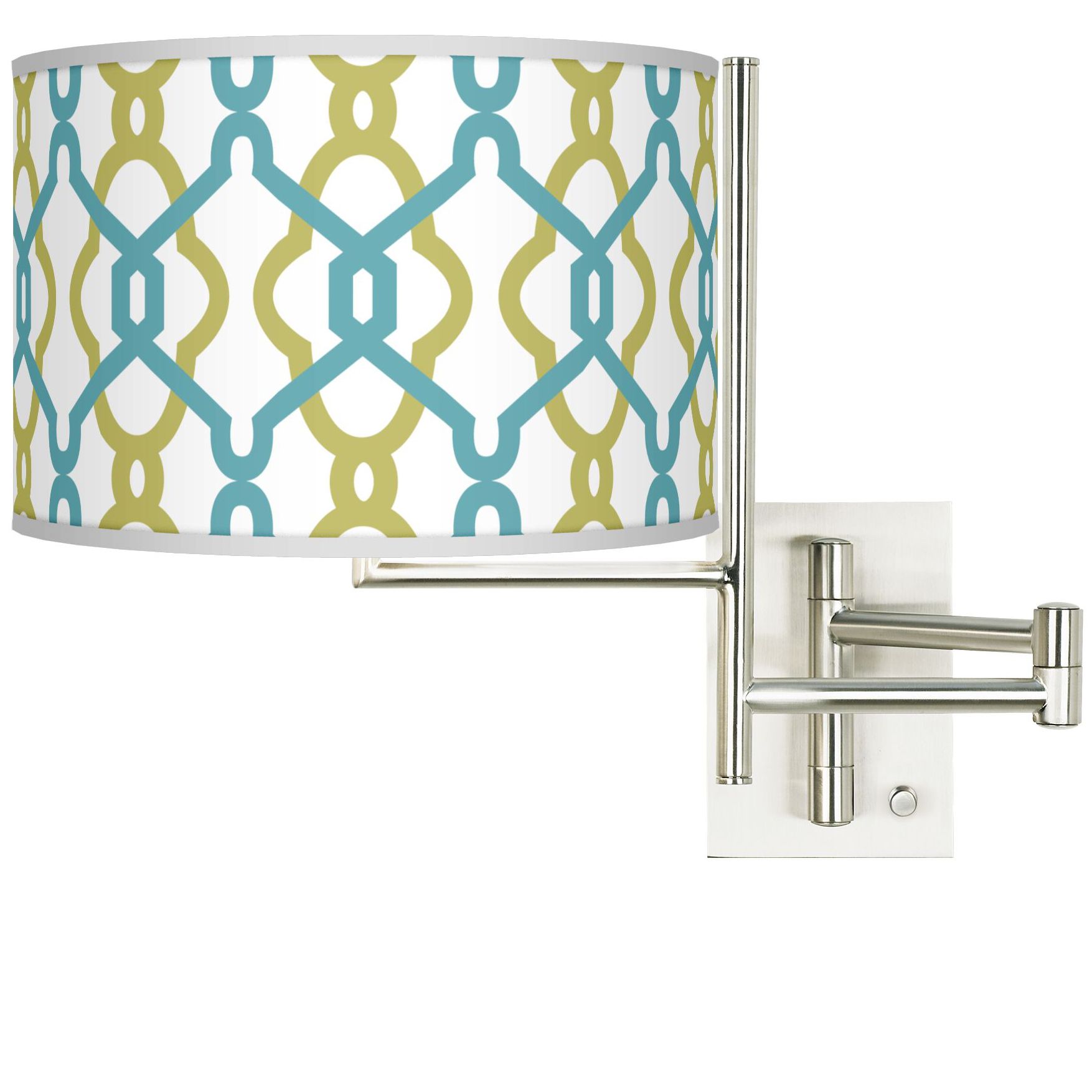 Tempo Hyper Links Plug-in Swing Arm Wall Light