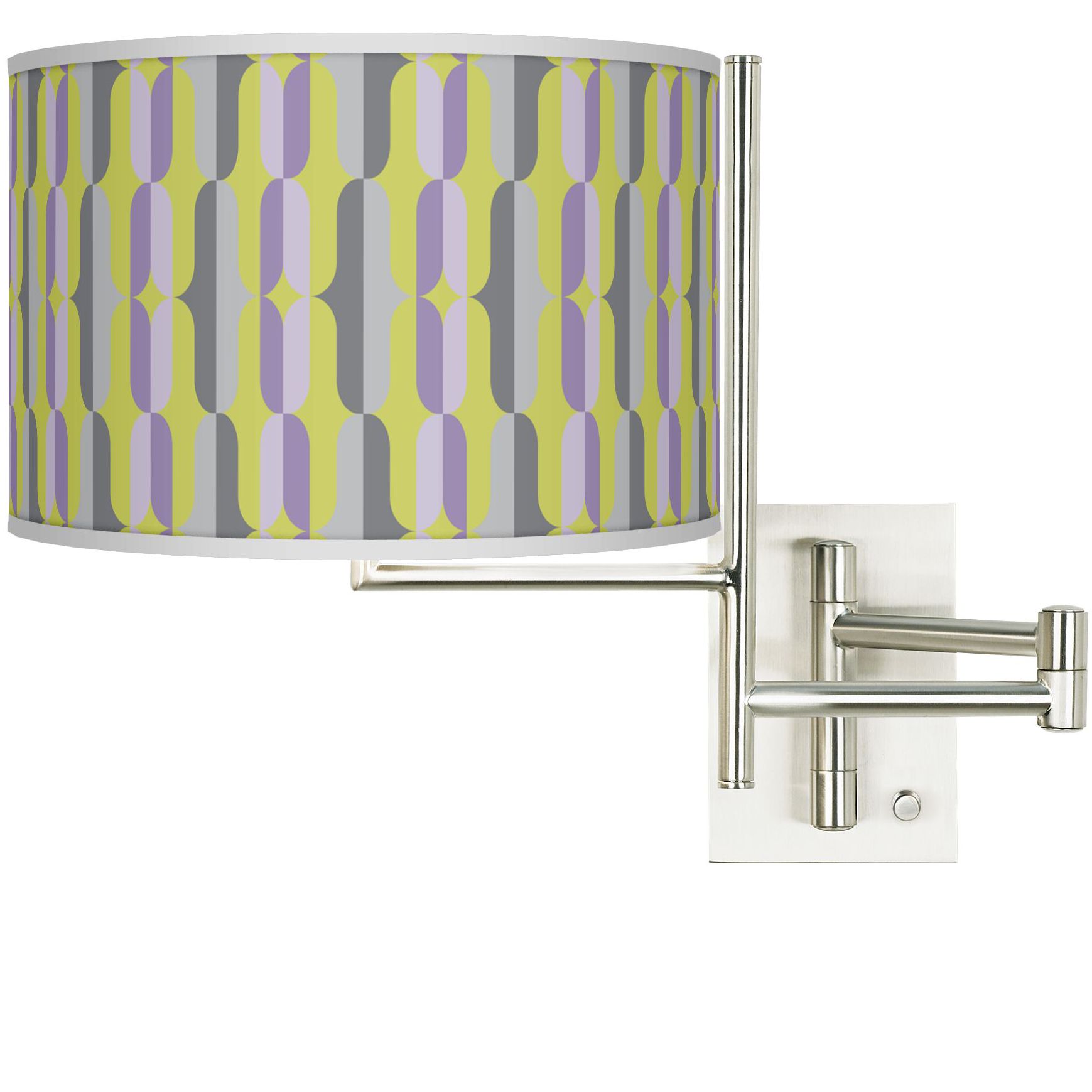 Tempo Side By Side Plug-in Swing Arm Wall Light