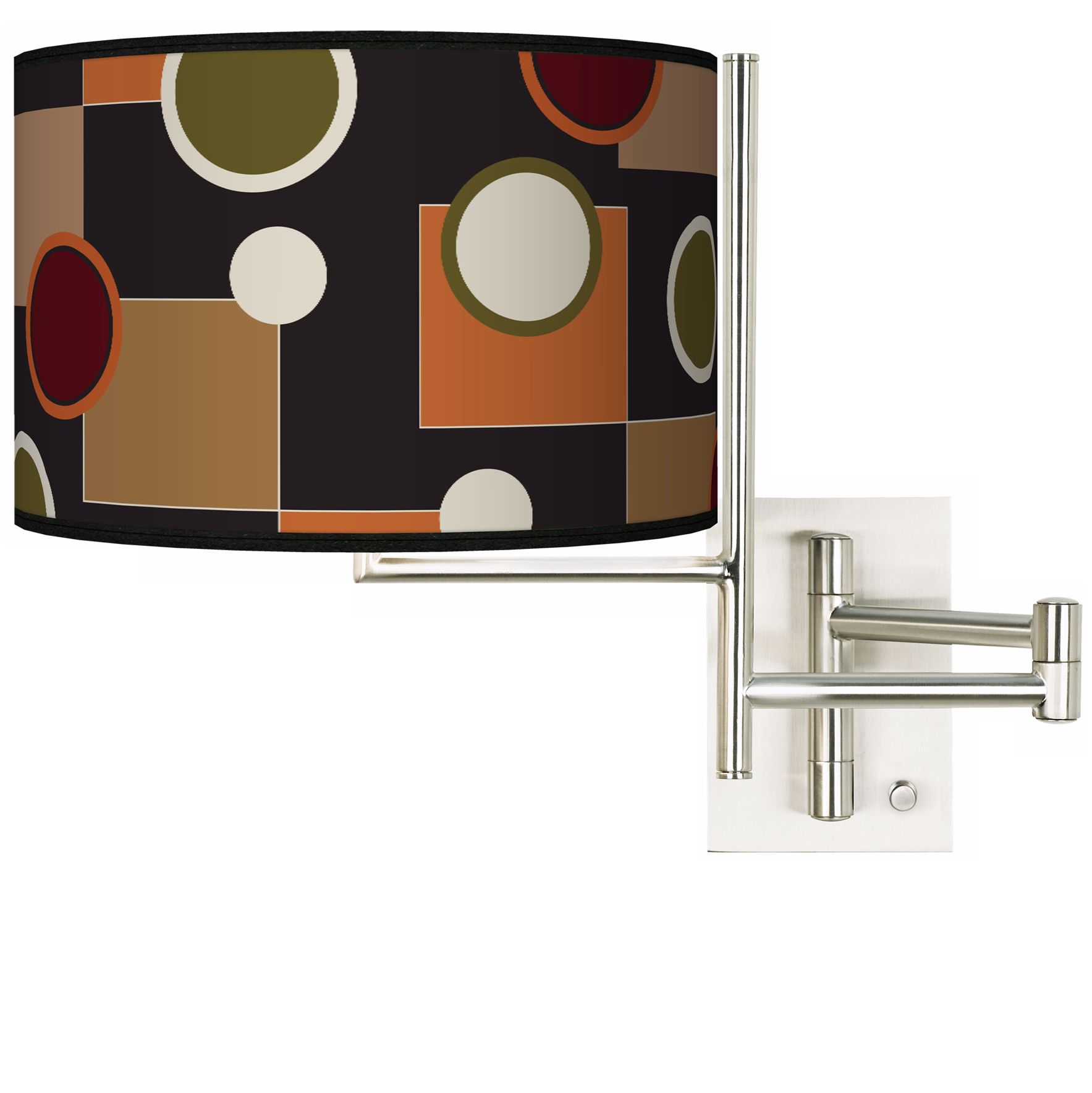 Tempo Retro Medley Plug-in Swing Arm Wall Light