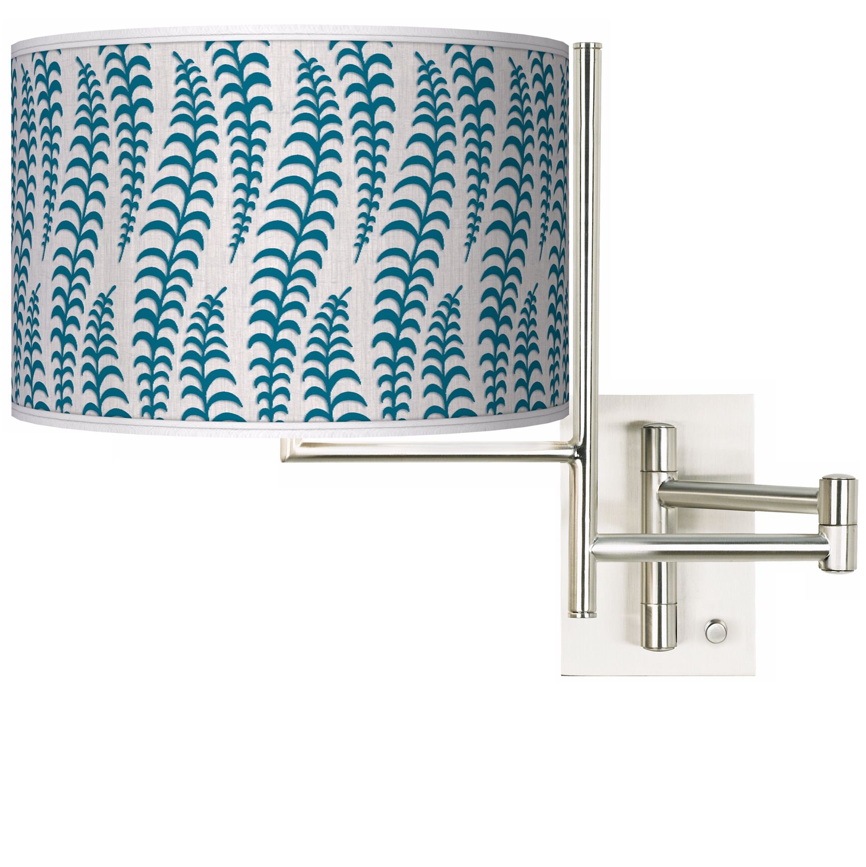 Tempo Stacy Garcia Fancy Fern Peacock Plug-in Swing Arm