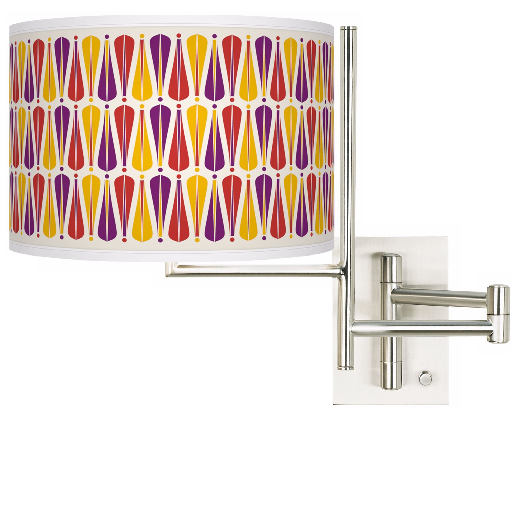 Tempo Hinder Plug-In Swing Arm Wall Light