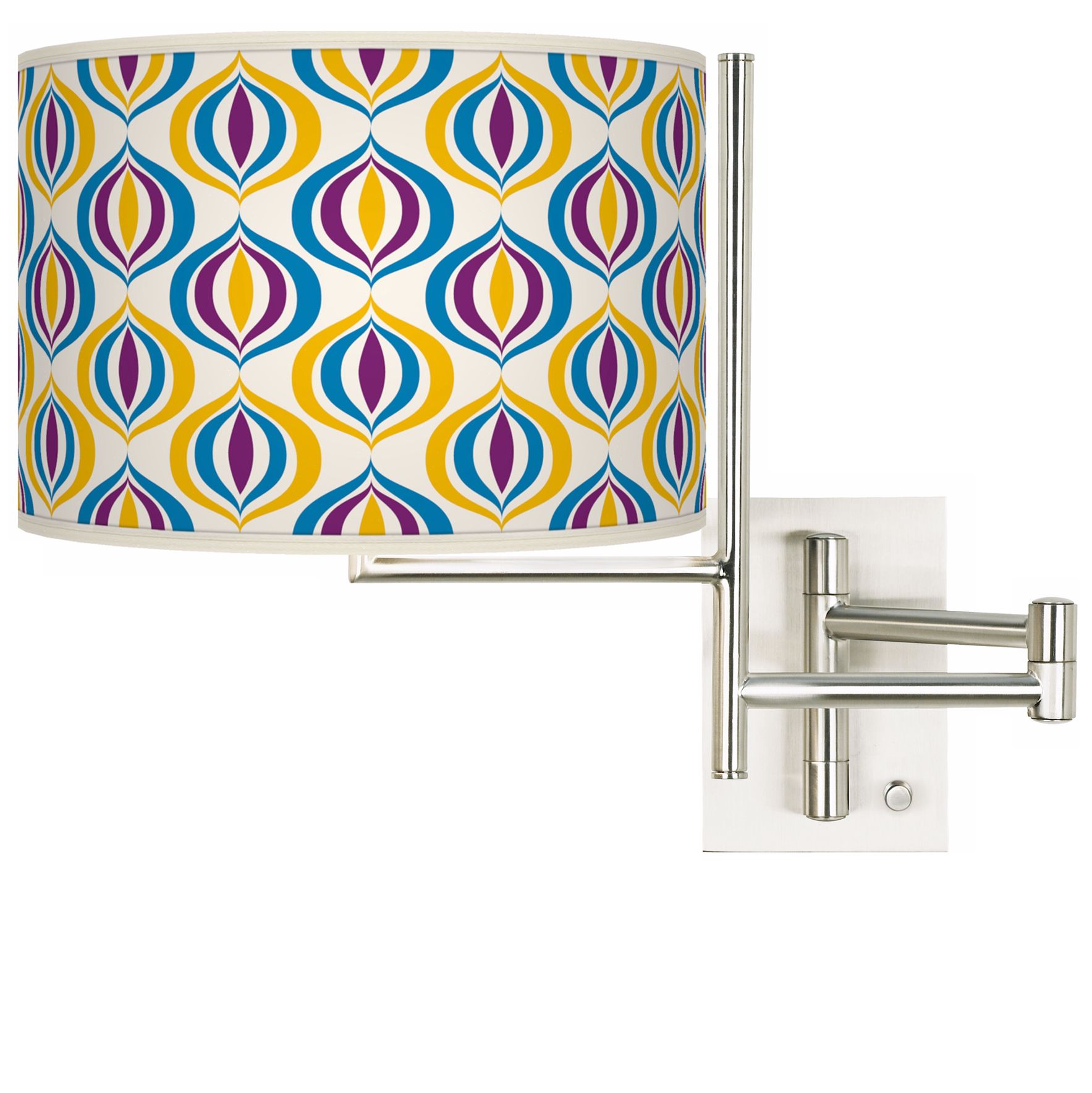 Tempo Scatter Plug-In Swing Arm Wall Light
