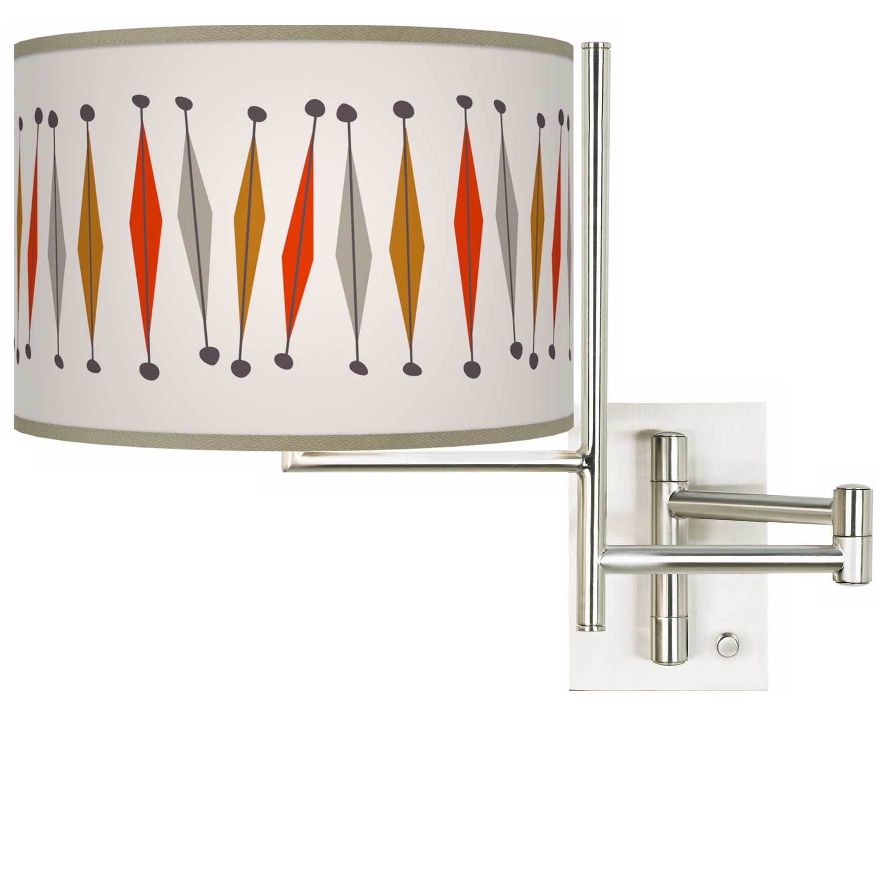 Tempo Tremble Plug-In Swing Arm Wall Light