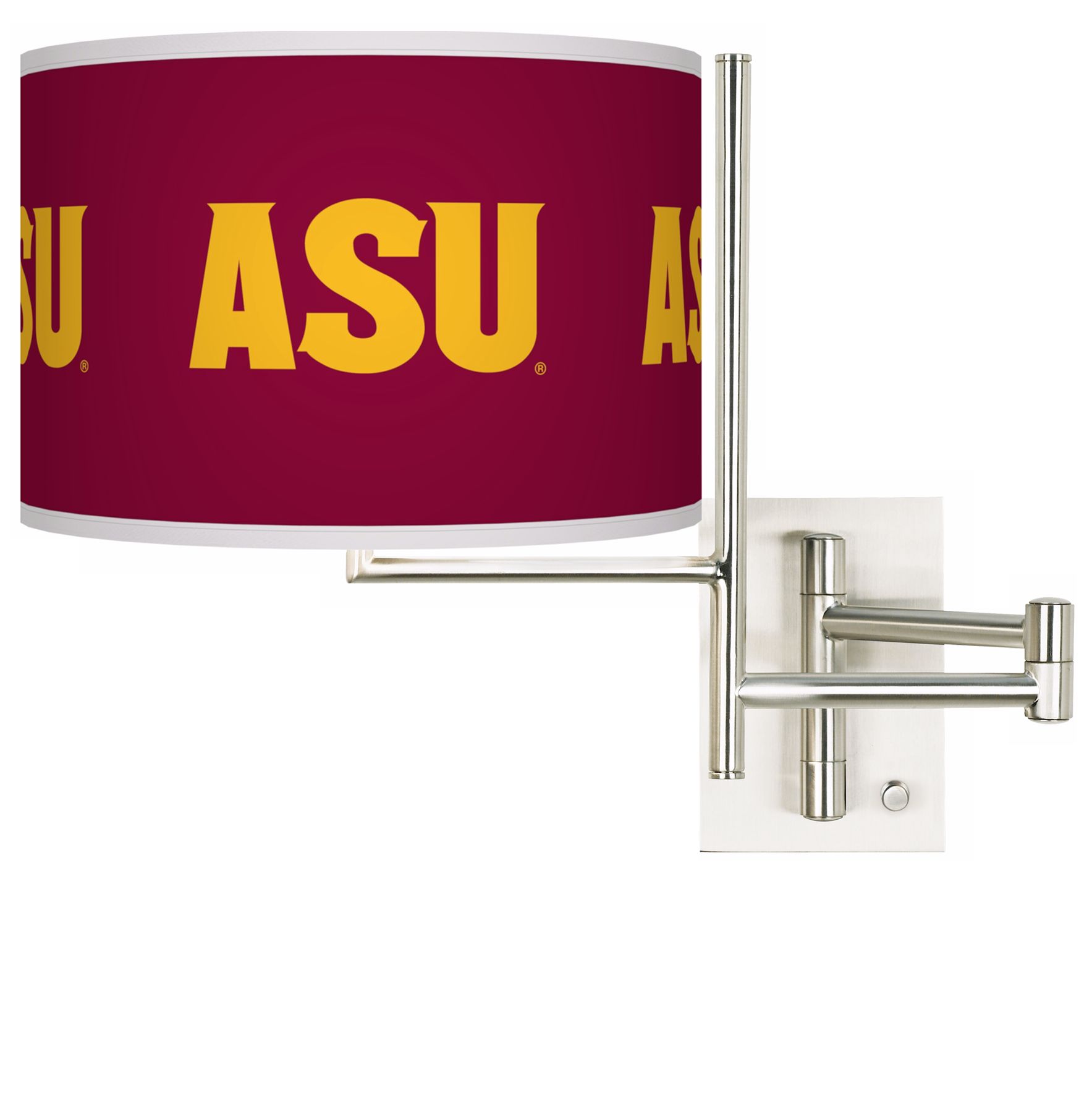 Arizona State University Steel Swing Arm Wall Light