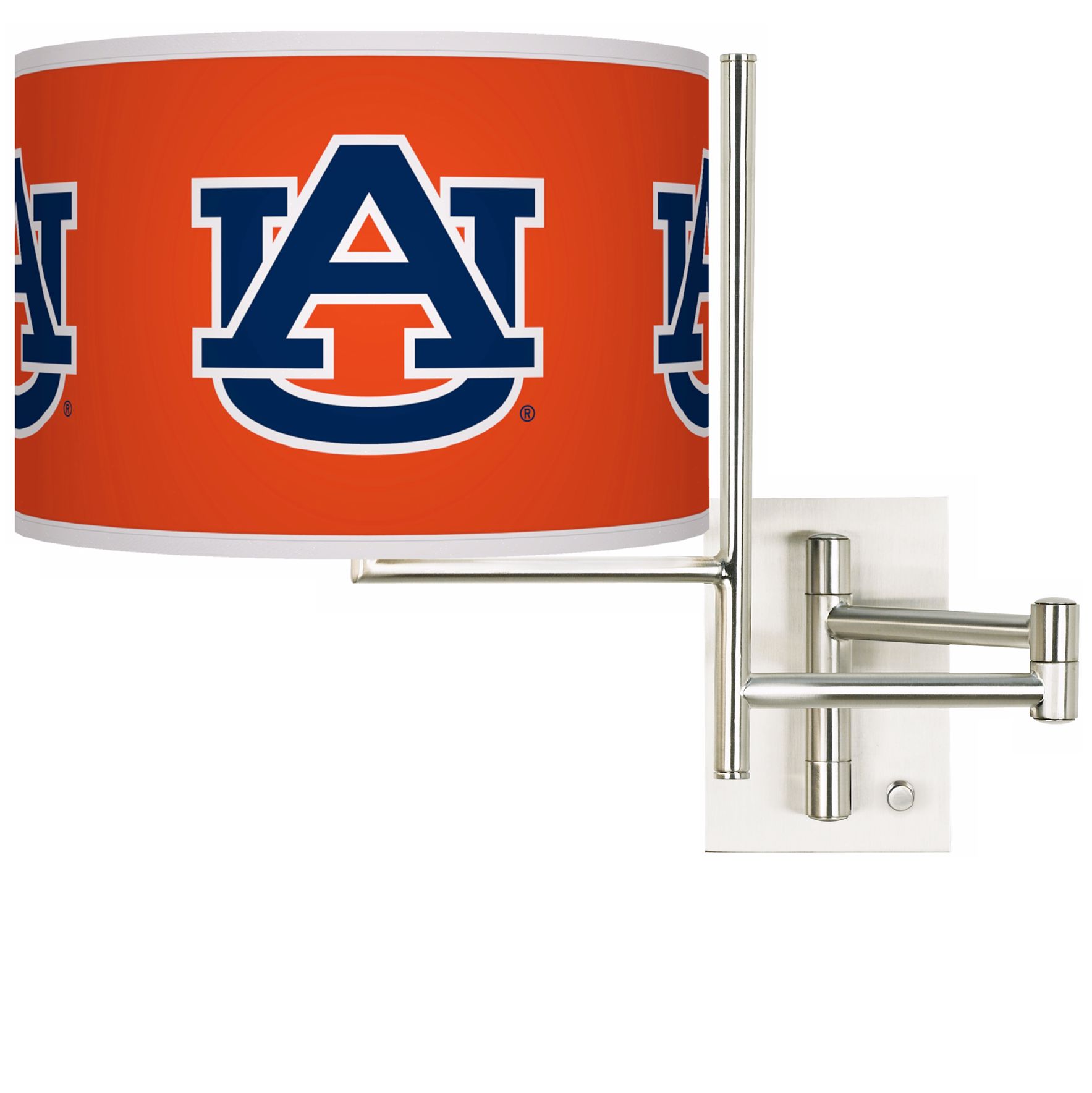 Auburn University Steel Swing Arm Wall Light