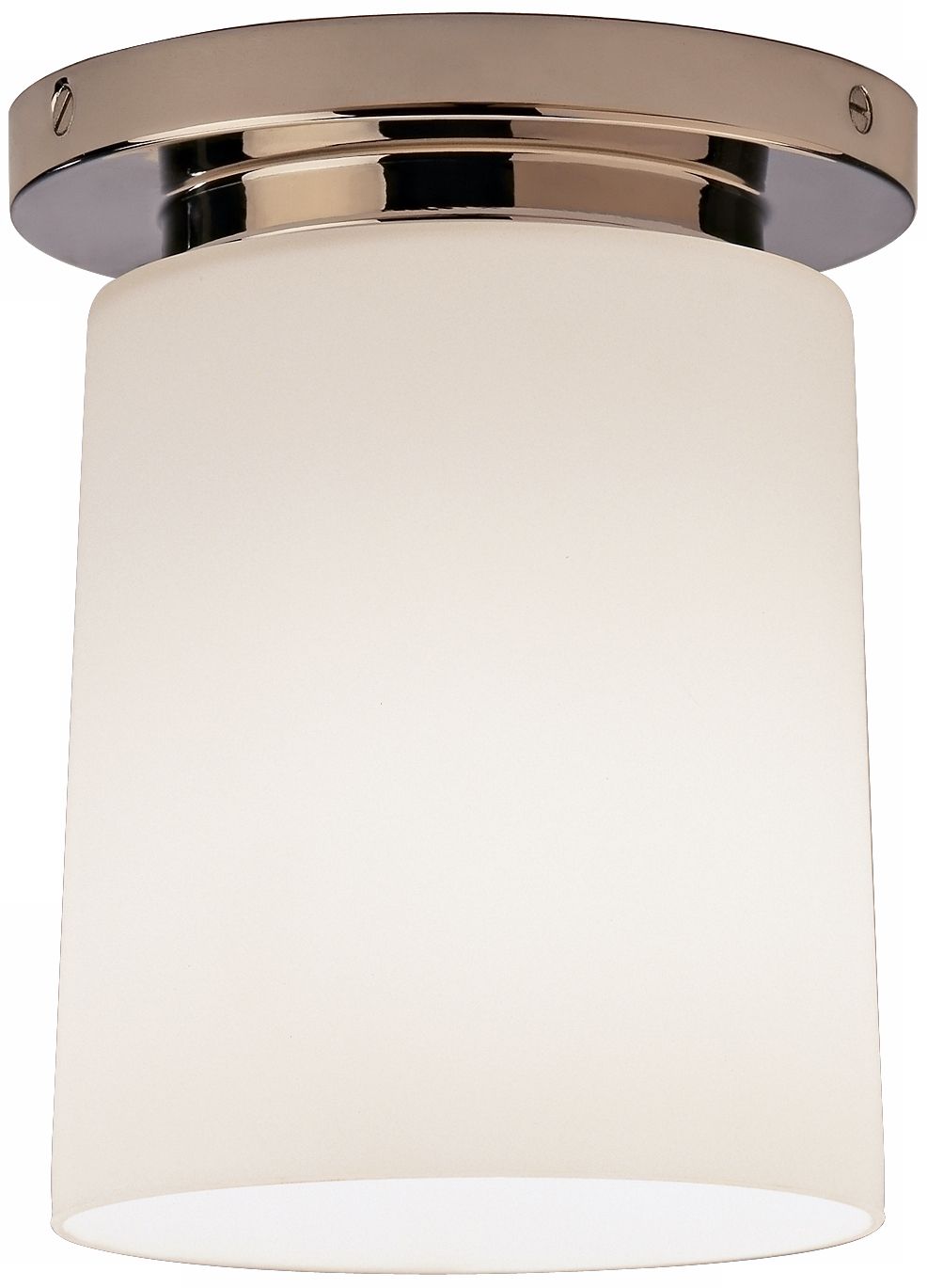 Nina Collection Nickel 6" Wide Flushmount Ceiling Light