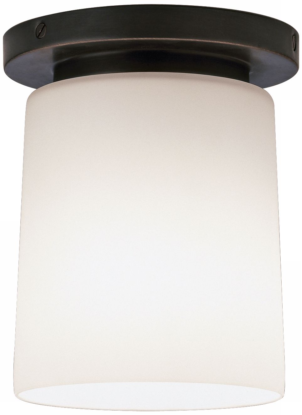 Nina Collection Bronze 6" Wide Flushmount Ceiling Light