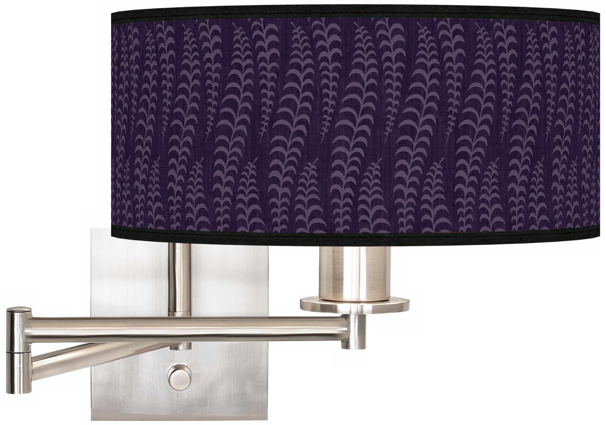 Stacy Garcia Fancy Fern Rich Plum 12" Drum Swing Arm