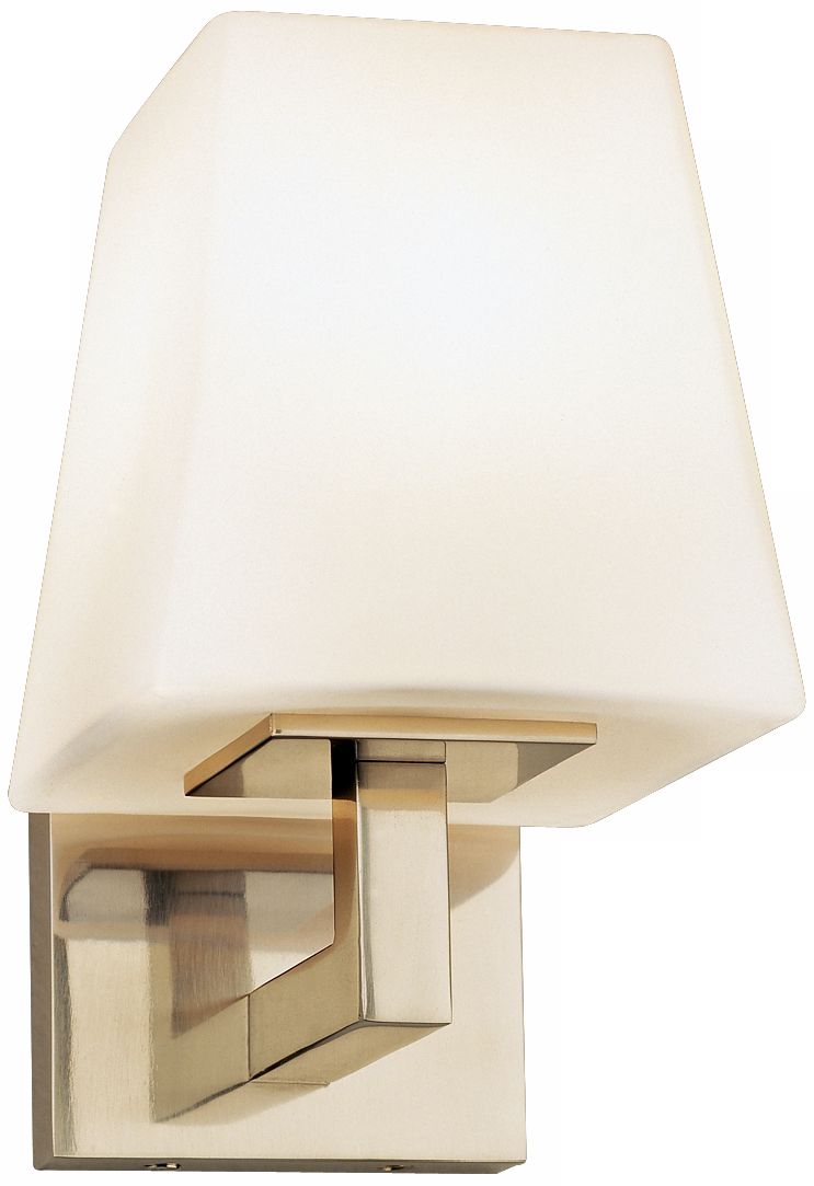 Robert Abbey Doughnut Silver Finish 8" High Wall Sconce
