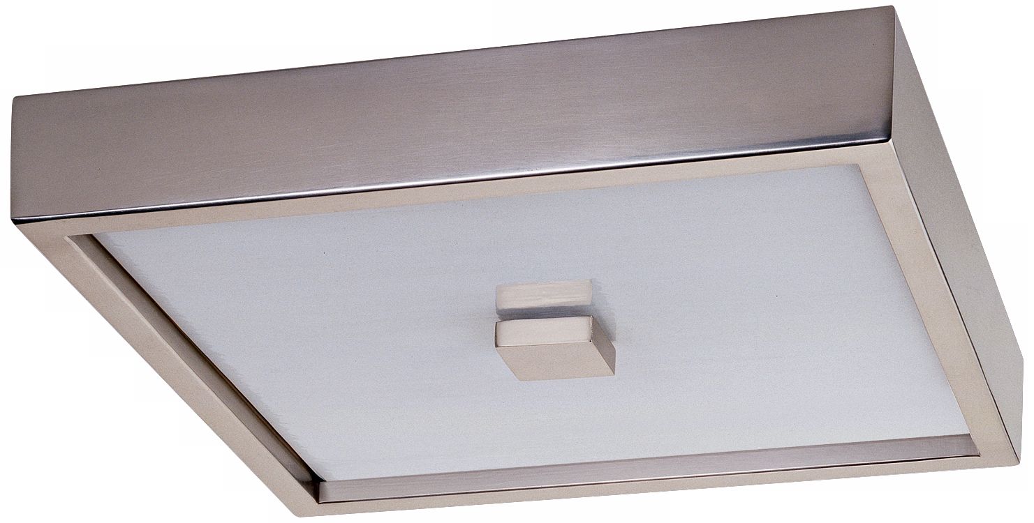 Robert Abbey Doughnut Silver 16" Wide Ceiling Light