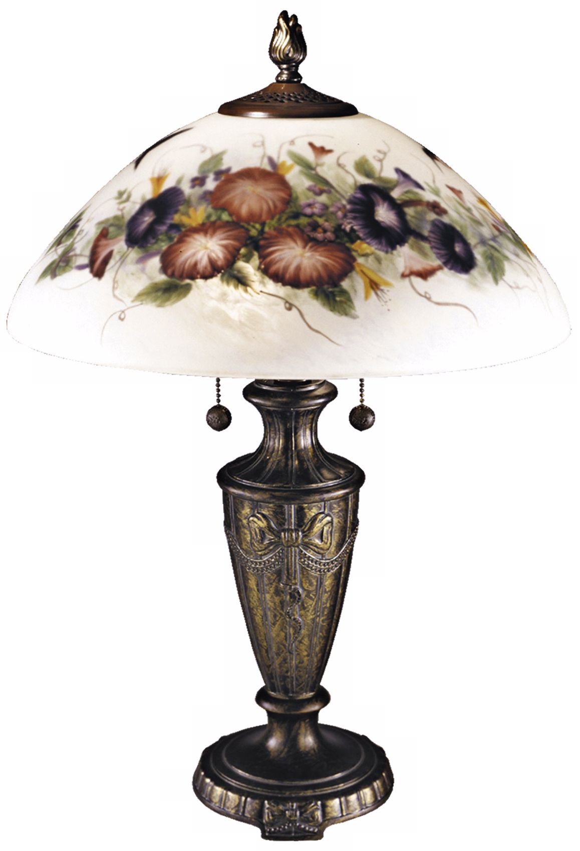 Dale Tiffany Hummingbird Flower Table Lamp