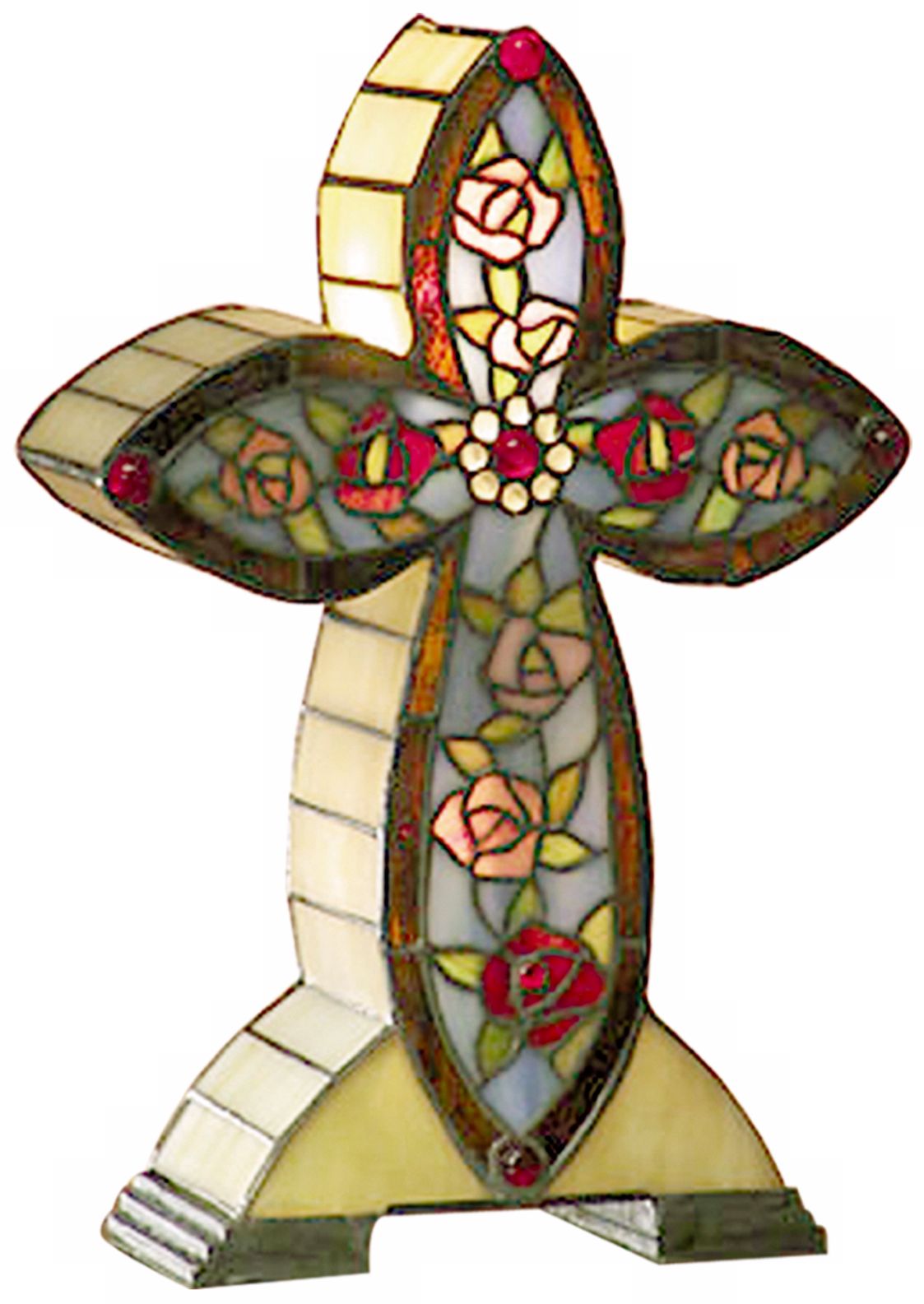 Dale Tiffany Flaura Cross Accent Lamp