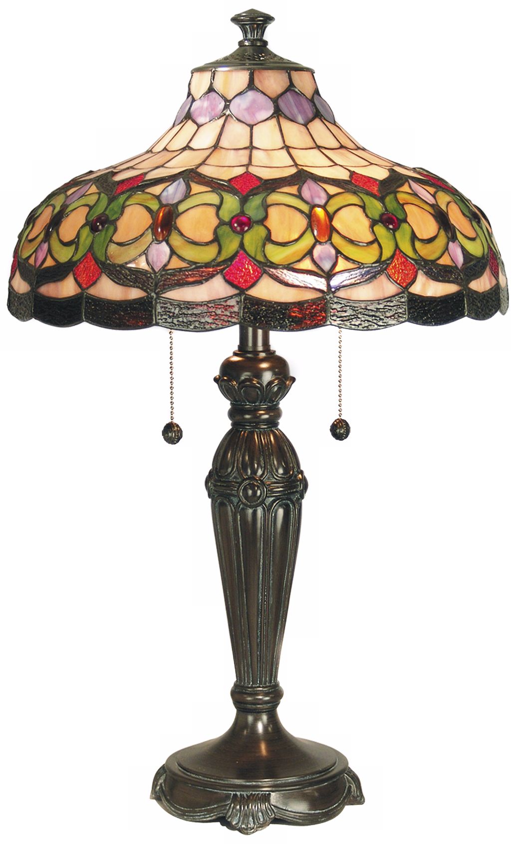 Dale Tiffany Sierra Art Glass Table Lamp