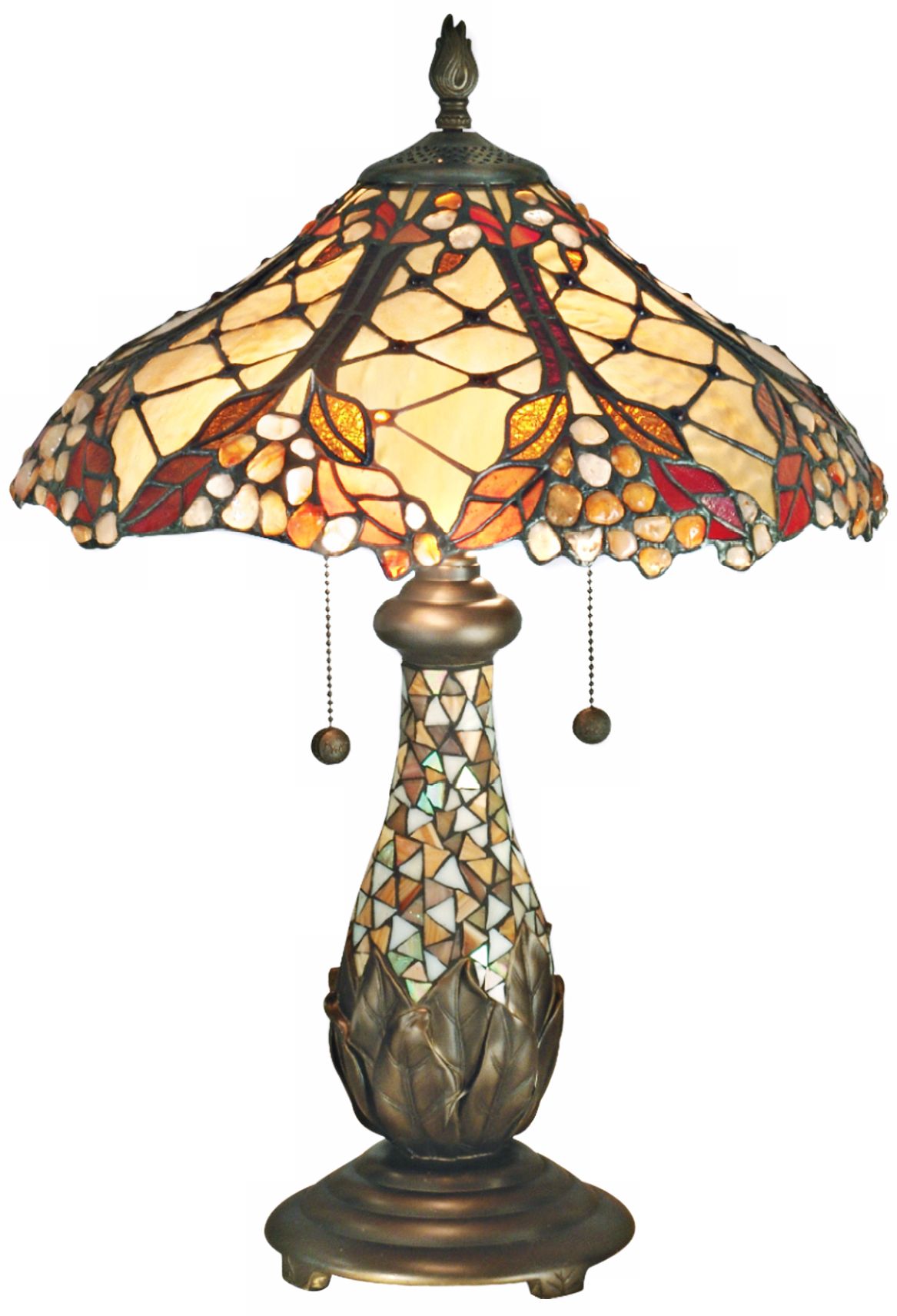 Dale Tiffany San Angelo Art Glass Table Lamp