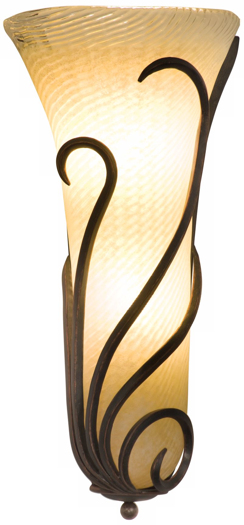 Gatsby Collection Murano Glass 21 1/2" High Wall Sconce