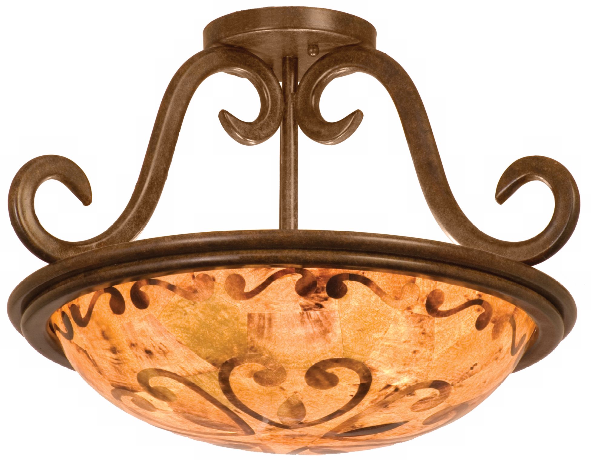 Santa Barbara Collection 19" Wide Ceiling Light Fixture