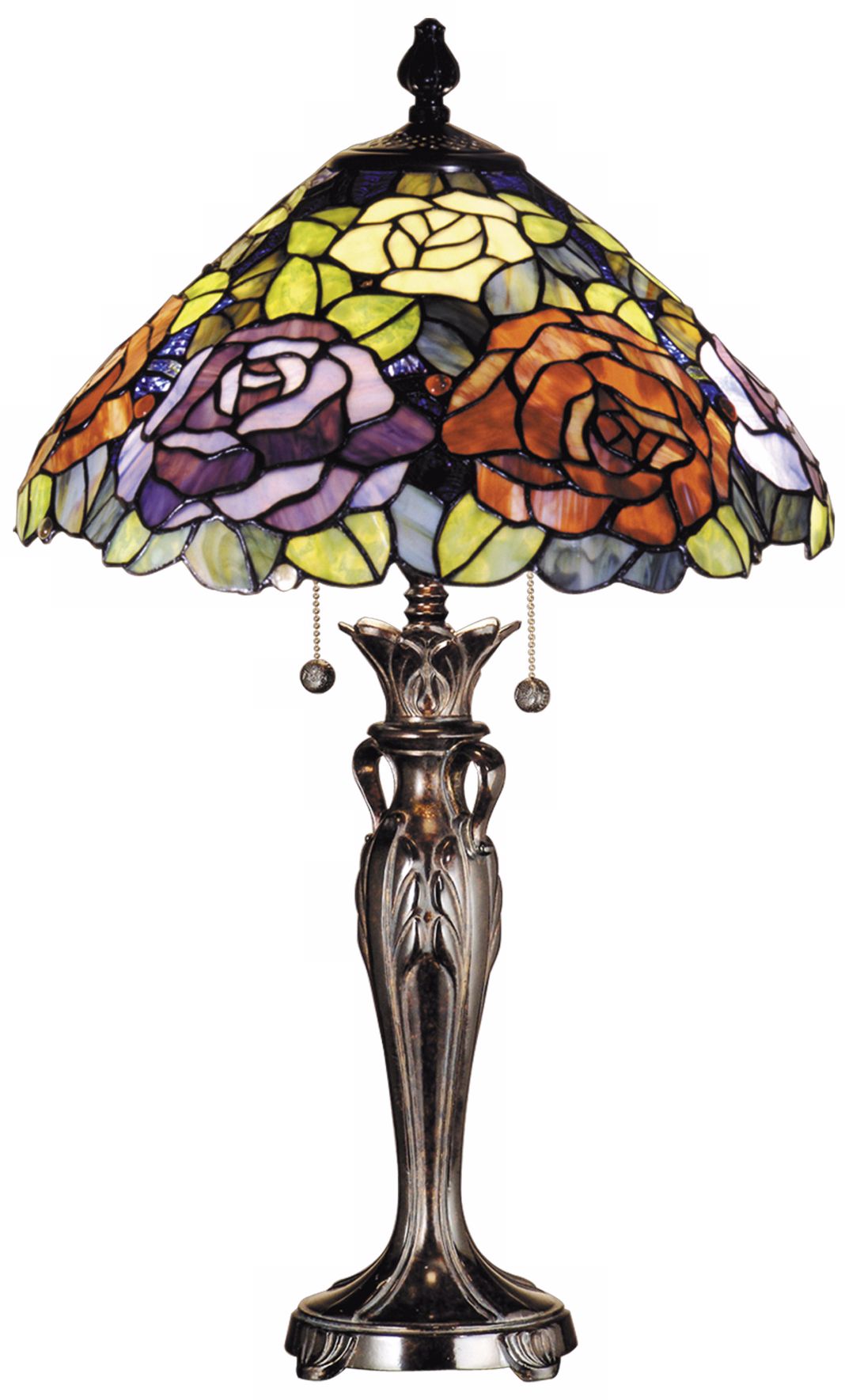 Dale Tiffany Battersby Art Glass Table Lamp
