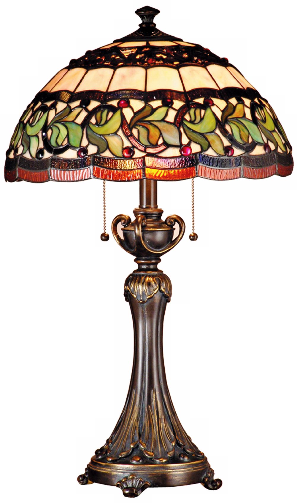 Dale Tiffany Aldridge Art Glass Table Lamp