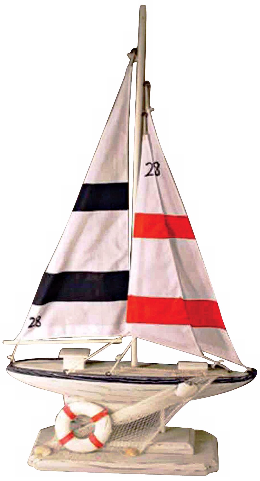Newport Sloop Sailing Boat Decorative Accent