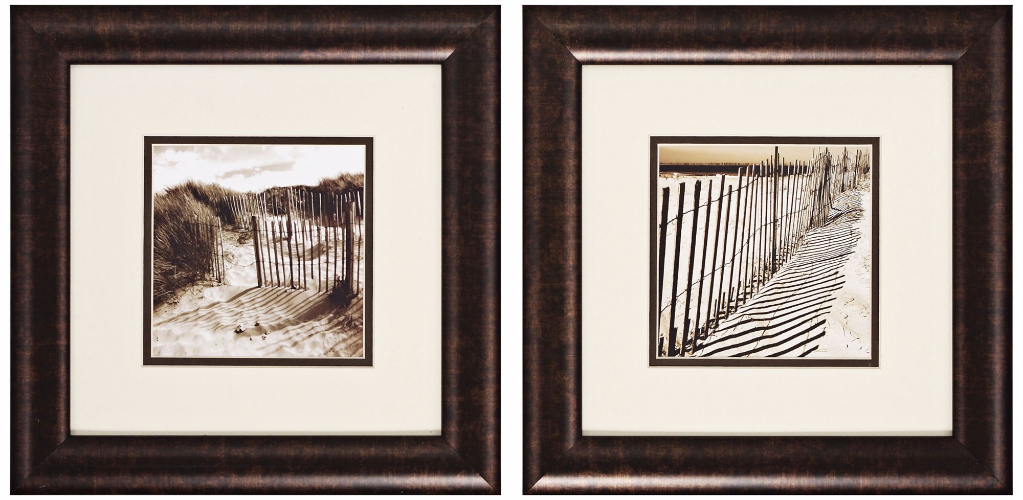 Set of 2 Dunes and Sand Framed Wall Art