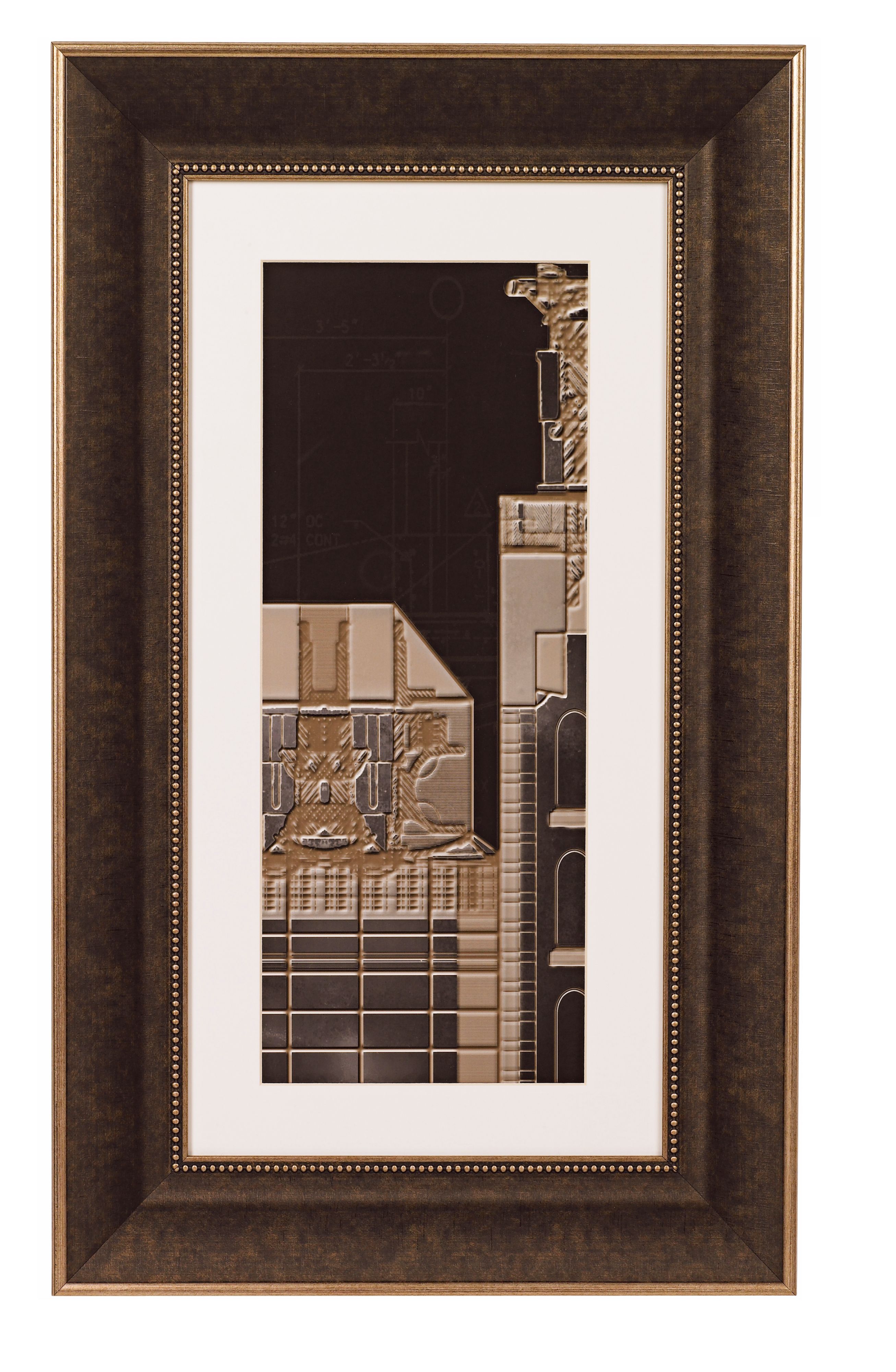 City Rooftops Series Two 30" High Wall Art Print