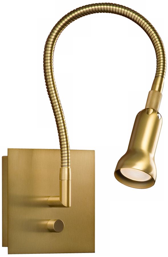 Holtkoetter Antique Brass Halogen Wall Light