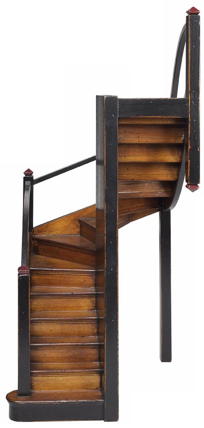 Mission Stairs Wood Decor Accent