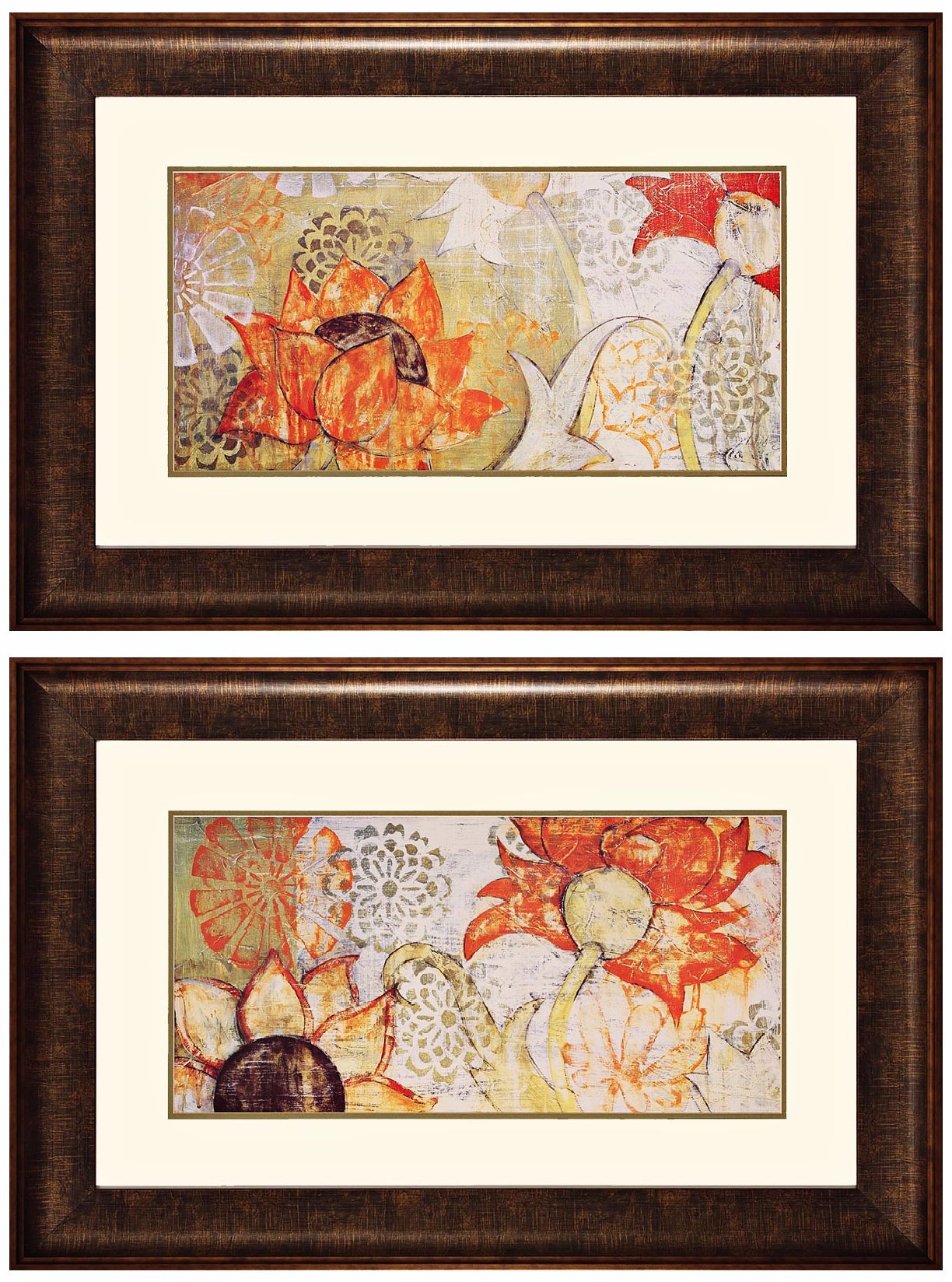 Set of 2 Thai Spice I and II Framed Wall Art