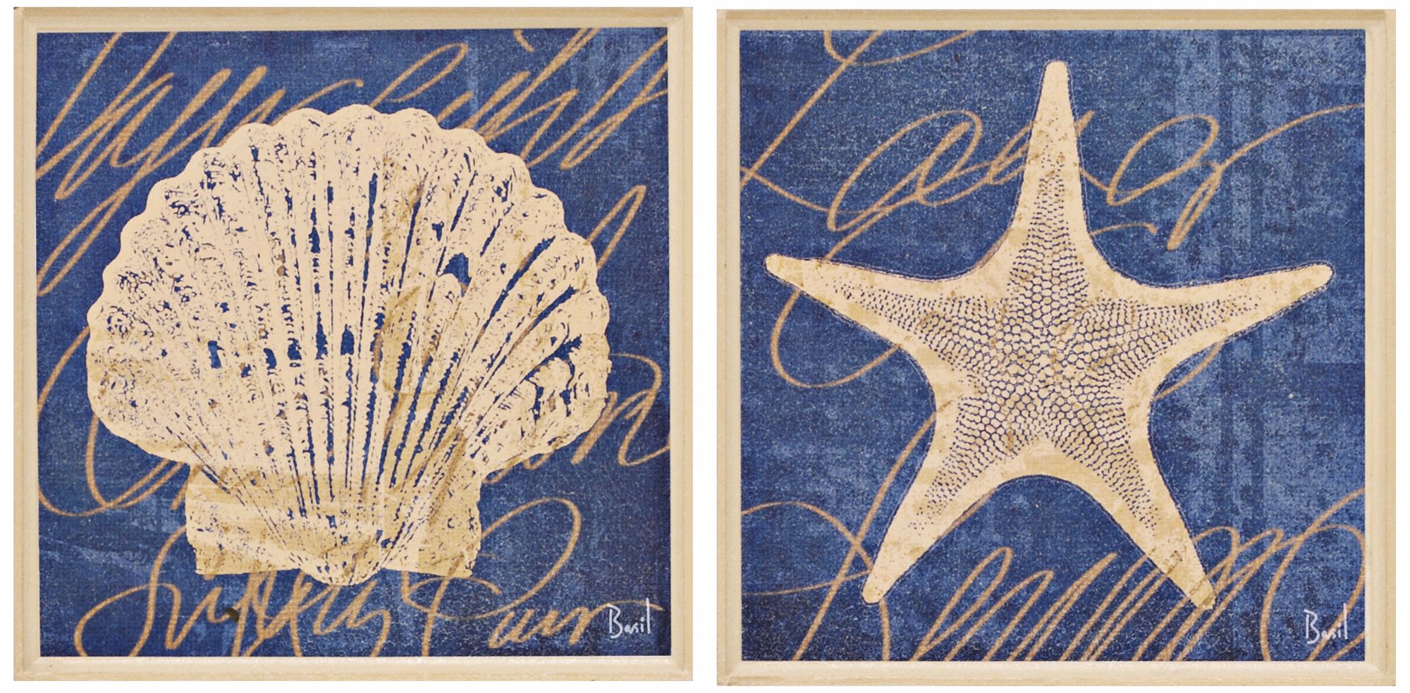 Set of Two By Seashore III & IV Framed Wall Art